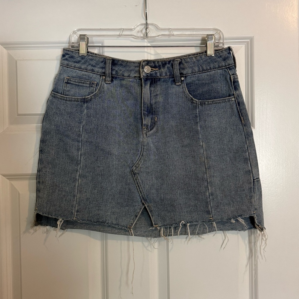 Blue Denim Skirt